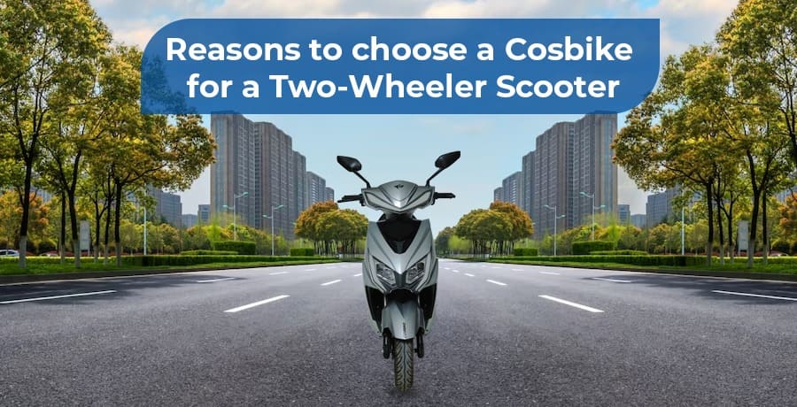 Cosbike two wheeler scooter