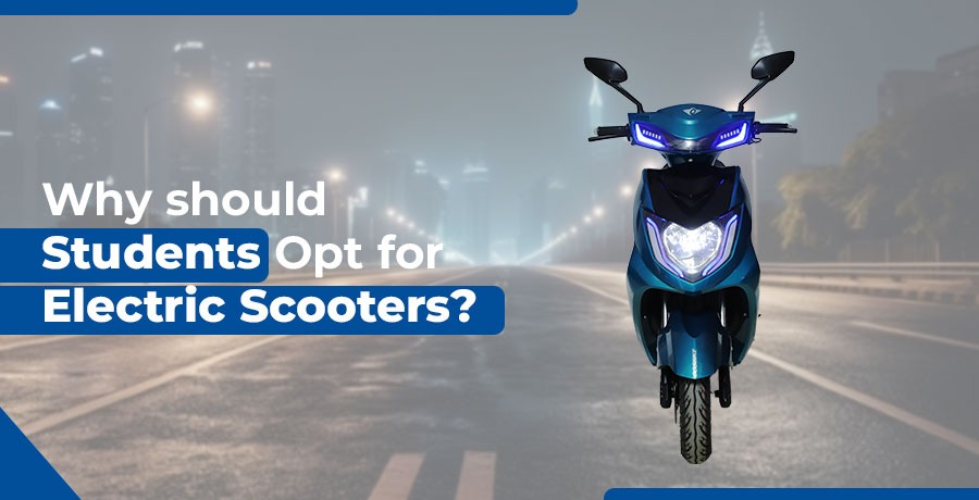 why should students opt for electric scooters